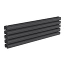 Reina Nevah Double Horizontal Designer Radiator - 295x1000mm - Anthracite RND-NVH210DA