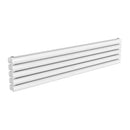 Reina Nevah Double Horizontal Designer Radiator - 295x1400mm - White RND-NVH214DW