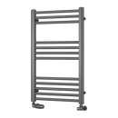 Reina Ottone Heated Towel Rail - 800mm x 600mm - Brushed Gun Metal
