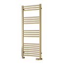 Reina Ottone Heated Towel Rail - 1200mm x 600mm - Brushed Brass