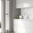 Reina Picoli Flat Panel Vertical Designer Radiator - 1500x280mm - White RND-PCL150W