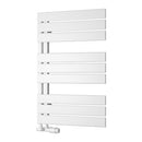 Reina Pettino Flat Panel Heated Towel Rail - 823x550mm - White RND-PTN082W