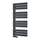 Reina Pettino Flat Panel Heated Towel Rail - 1124x550mm - Anthracite RND-PTN112A