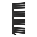 Reina Pettino Flat Panel Heated Towel Rail - 1124mm x 550mm - Black