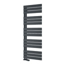 Reina Pettino Flat Panel Heated Towel Rail - 1424x550mm - Anthracite RND-PTN142A