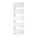 Reina Pettino Flat Panel Heated Towel Rail - 1424mm x 550mm - White