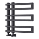 Reina Pietra Designer Heated Towel Rail - 530x530mm - Anthracite RND-PTR0535A