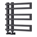 Reina Pietra Designer Heated Towel Rail - 530mm x 530mm - Anthracite