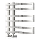 Reina Pietra Designer Heated Towel Rail - 530mm x 530mm - Chrome