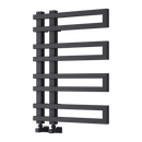 Reina Pietra Designer Heated Towel Rail - 720mm x 530mm - Anthracite