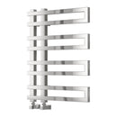 Reina Pietra Designer Heated Towel Rail - 720x530mm - Chrome RND-PTR0725C