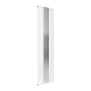 Reina Reflect Vertical Designer Radiator - 1800x445mm - White RND-RC8W