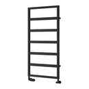 Reina Rezzo Vertical Designer Heated Towel Rail - 1100x450mm - Black RND-REZ110045K