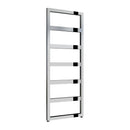 Reina Rezzo Vertical Designer Heated Towel Rail - 1100x450mm - Chrome RND-REZ110045