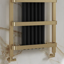 Reina Regina Designer Heated Towel Rail - 1200mm x 550mm - Gold/Black