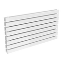 Reina Rione Double Horizontal Designer Radiator - 550mm x 1000mm - White