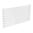 Reina Rione Single Horizontal Designer Radiator - 550mm x 1000mm - White