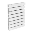 Reina Rione Double Horizontal Designer Radiator - 544x400mm - White RND-RNE400D