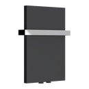 Reina Slimline Vertical Designer Radiator - 470mm x 300mm - Anthracite