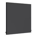 Reina Slimline Horizontal Designer Radiator - 600x600mm - Anthracite RND-SLN06006A