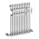 Reina Sori Vertical Designer Radiator - 650x500mm - Chrome RND-SRI6505C