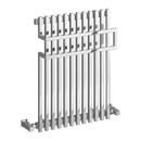 Reina Sori Vertical Designer Radiator - 650mm x 500mm - Chrome