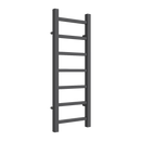 Reina Serena Square Tube Heated Towel Rail - 800mm x 300mm - Anthracite