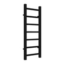 Reina Serena Square Tube Heated Towel Rail - 800x300mm - Black RND-SRN3080K