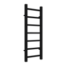 Reina Serena Square Tube Heated Towel Rail - 800mm x 300mm - Black