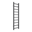 Reina Serena Square Tube Heated Towel Rail - 1200mm x 300mm - Anthracite