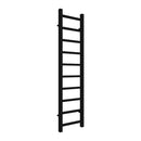 Reina Serena Square Tube Heated Towel Rail - 1200x300mm - Black RND-SRN3120K