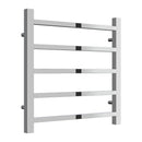 Reina Serena Vertical Designer Heated Towel Rail - 500x500mm - Chrome RND-SRN5050