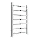 Reina Serena Vertical Designer Heated Towel Rail - 800x500mm - Chrome RND-SRN5080