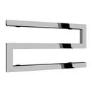 Reina Serpe Designer Heated Towel Rail - 270x500mm - Chrome RND-SRP0275