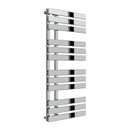 Reina Sesia Vertical Designer Heated Towel Rail - 1180x500mm - Chrome RND-SS511