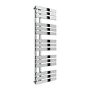 Reina Sesia Vertical Designer Heated Towel Rail - 1500x500mm - Chrome RND-SS515