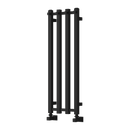 Reina Todi Designer Heated Towel Rail - 800mm x 260mm - Black
