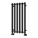 Reina Todi Designer Heated Towel Rail - 800x415mm - Black RND-TDI080041K