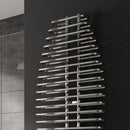 Reina Teano Vertical Designer Heated Towel Rail - 1300mm x 600mm - Chrome