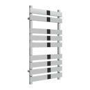 Reina Trento Vertical Designer Heated Towel Rail - 950mm x 500mm - Chrome