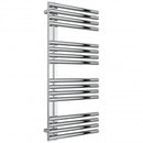 Reina Adora Designer Heated Towel Rail - 1106mm x 500mm - Polished Stainless Steel