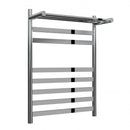 Reina Alento Designer Heated Towel Rail - 720mm x 530mm - Polished Stainless Steel