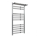 Reina Alento Designer Heated Towel Rail - 1120mm x 530mm - Polished Stainless Steel
