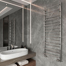 Reina Belbo Designer Heated Towel Rail - 1540mm x 530mm - Polished Stainless Steel