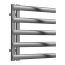 Reina Cavo Designer Heated Towel Rail - 530x500mm - Brushed Stainless Steel RNS-CV505B