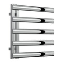 Reina Cavo Designer Heated Towel Rail - 530x500mm - Polished Stainless Steel RNS-CV505P