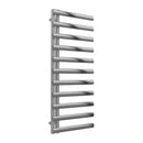 Reina Cavo Vertical Designer Heated Towel Rail - 1230x500mm - Brushed Stainless Steel RNS-CV512B