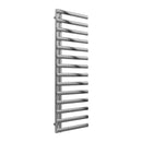 Reina Cavo Designer Heated Towel Rail - 1580x500mm - Brushed Stainless Steel RNS-CV515B
