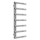 Reina Grosso Designer Heated Towel Rail - 1250mm x 500mm - Polished Stainless Steel