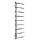 Reina Grosso Designer Heated Towel Rail - 1650mm x 500mm - Polished Stainless Steel